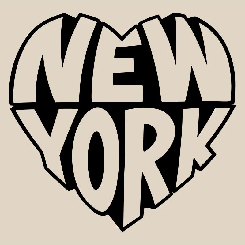 New York angular heart