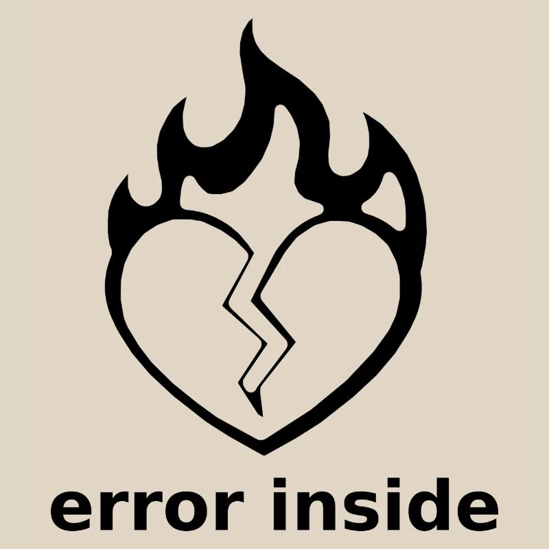 Error Inside – Broken Heart in Flames