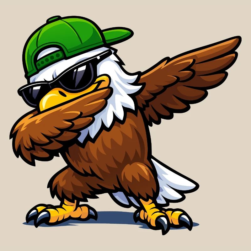 Dabbing Eagle
