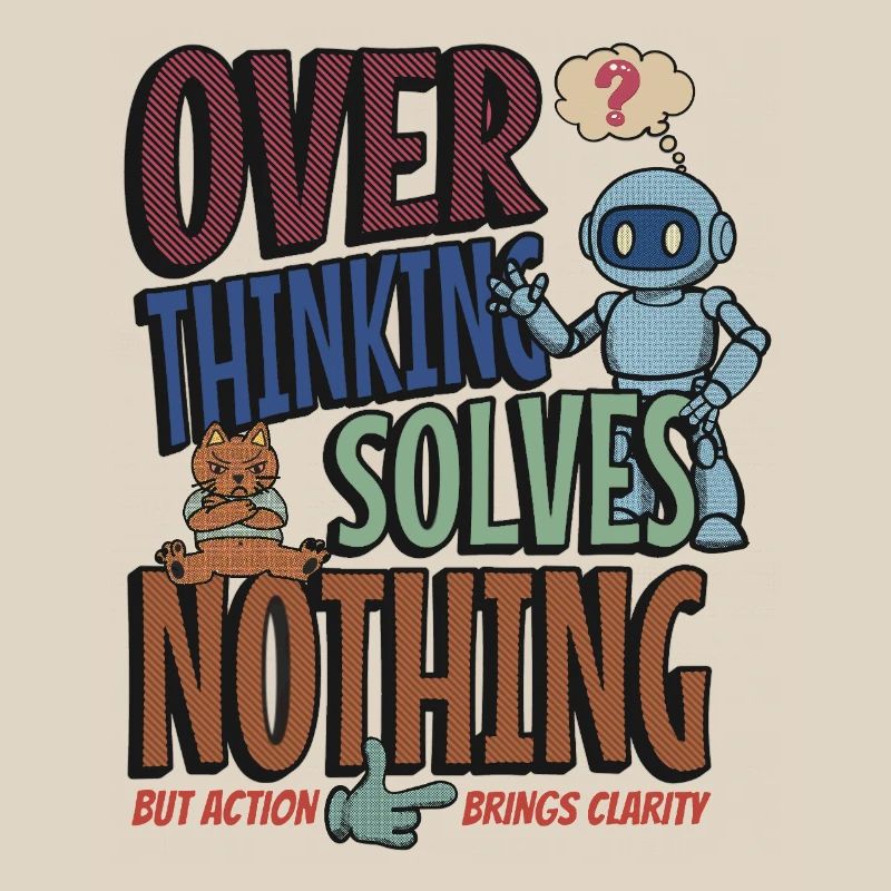 Over Thinking Solves Nothing