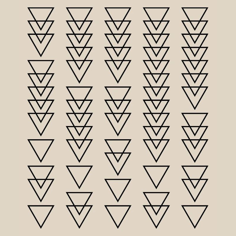 Triangles Pattern design