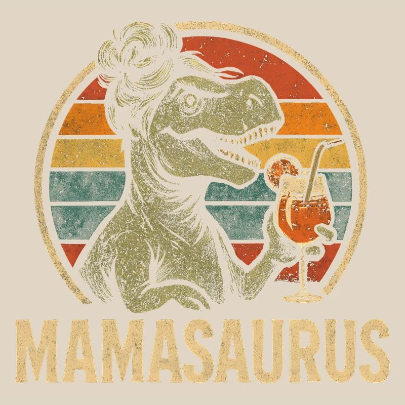 Mamasaurus Mama Mutter Geschenkidee Humor Lustig
