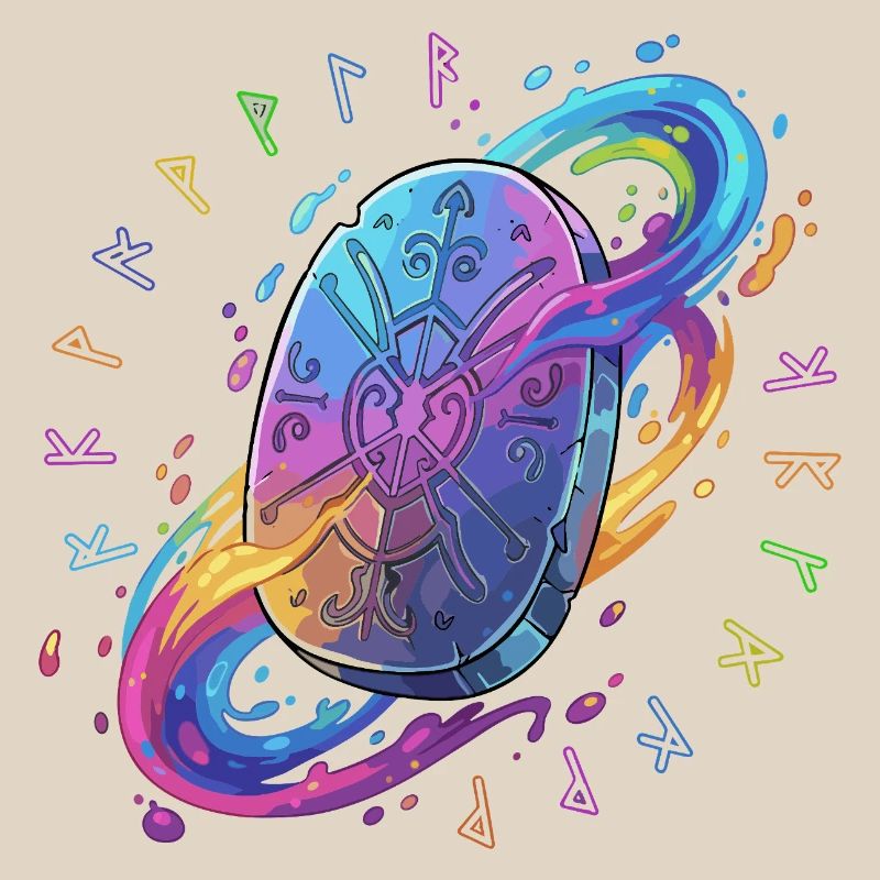 Rainbow Runes Shield
