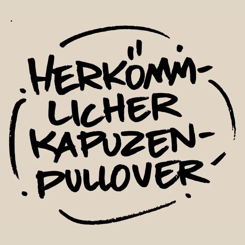 Herkömmlicher Kapuzenpullover