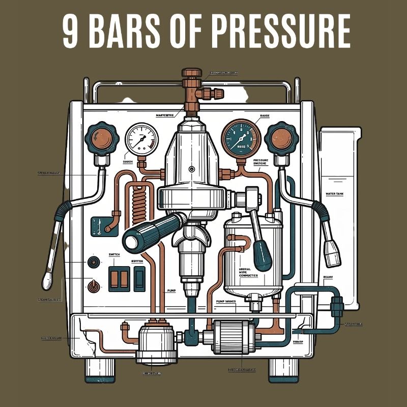 Pression du café