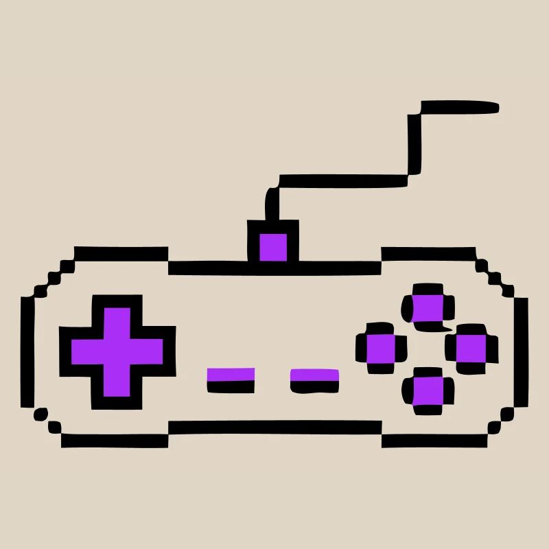 Retro Gamepad Controller Zocker