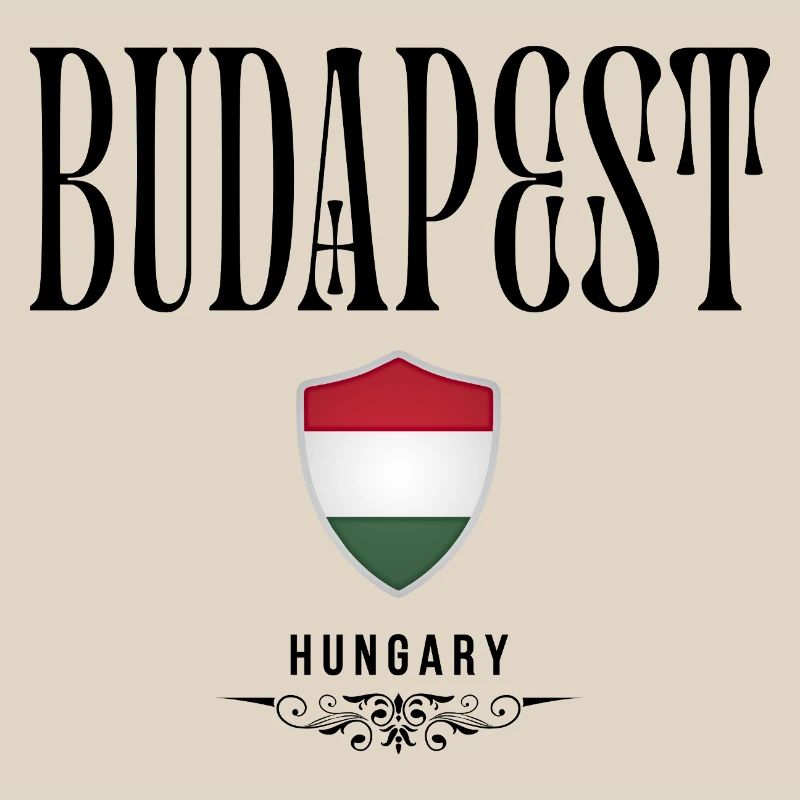 Budapest Souvenir, elegant design Budapest