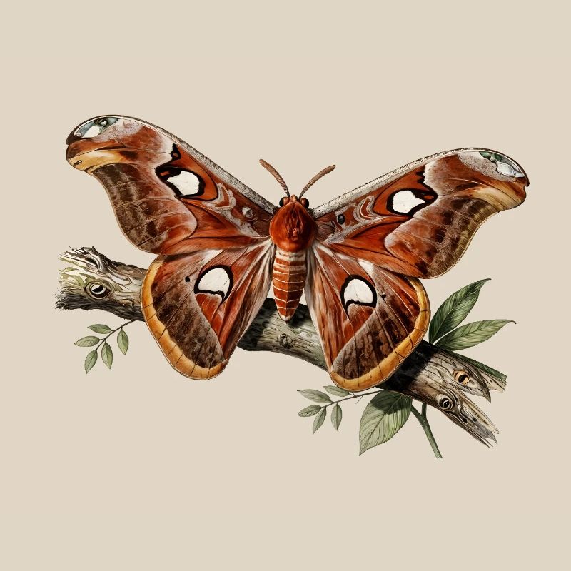 Attacus moth