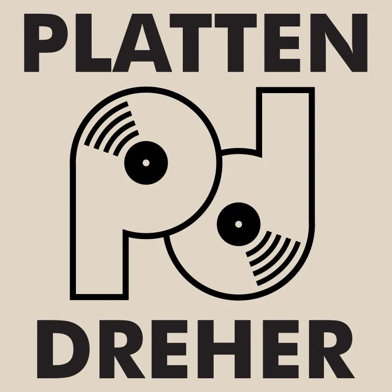 Plate turner logo with lettering