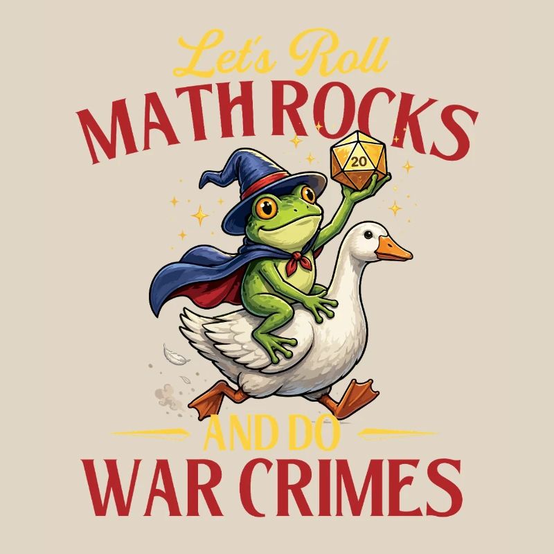 Lançant les maths dés de RPG drôles