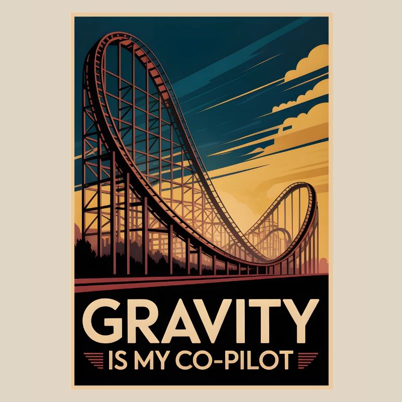 Gravity as a passenger | Roller coaster