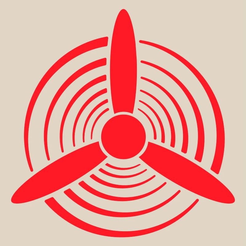 Red Propeller
