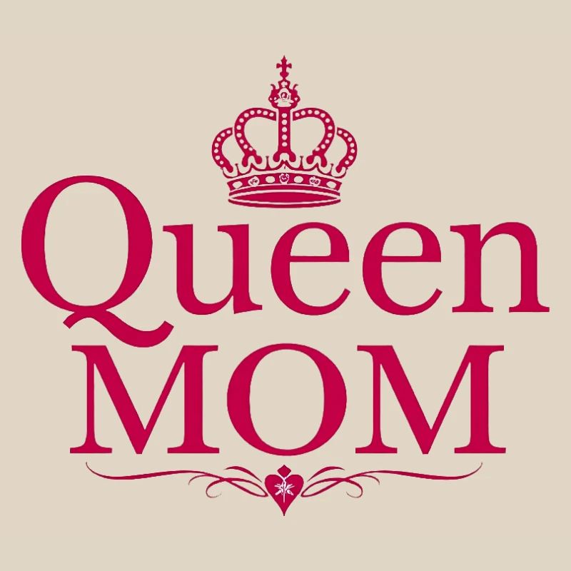 Queen Mom – Stylisches Muttertags Design