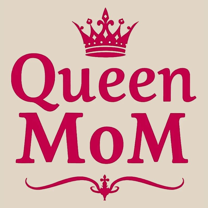 Queen Mom – Stylisches Muttertags Design