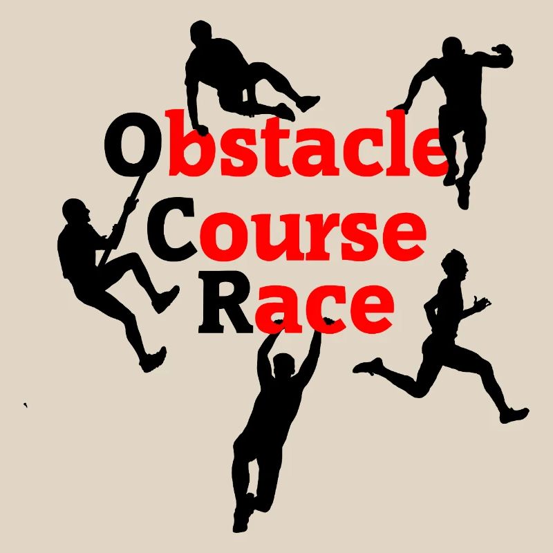 Obstacle Course Race – Red Impact Design