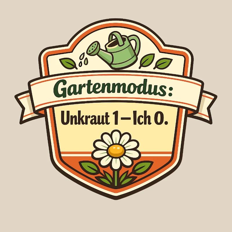 Gartenmodus Unkraut 1–Ich 0