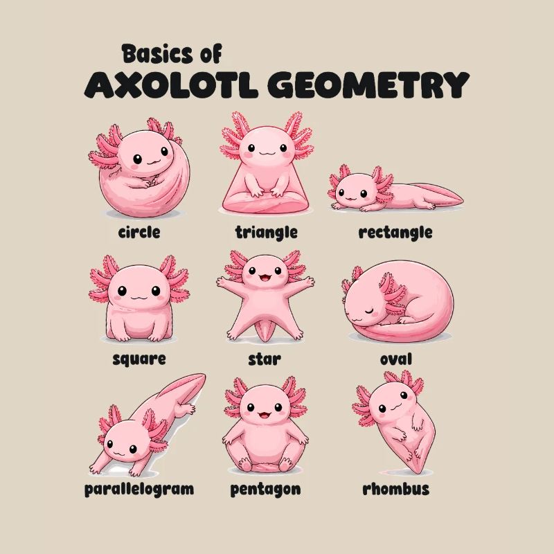 Axolotl Geometry Basics Funnier