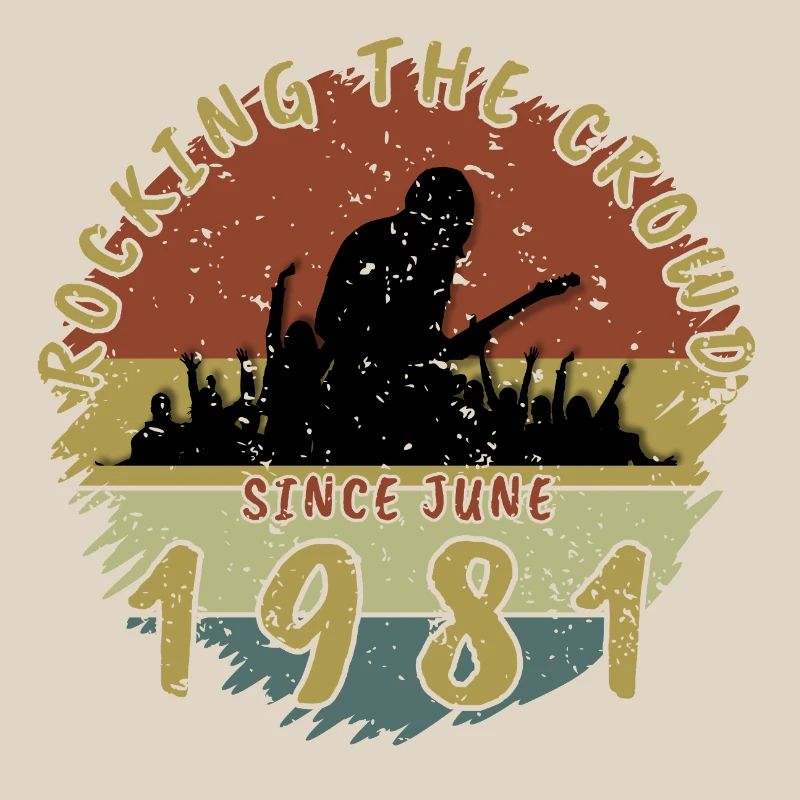 45. Geburtstag Rocking the crowd GIT 06/1981