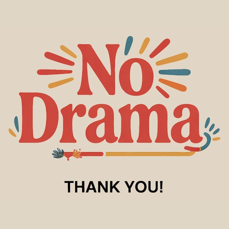 Pas de drame – Merci Design