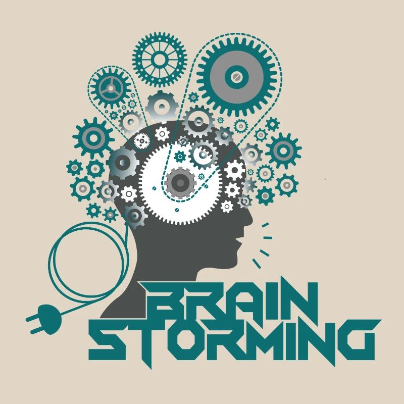 Brainstorming Head – Office & Idées de bureau