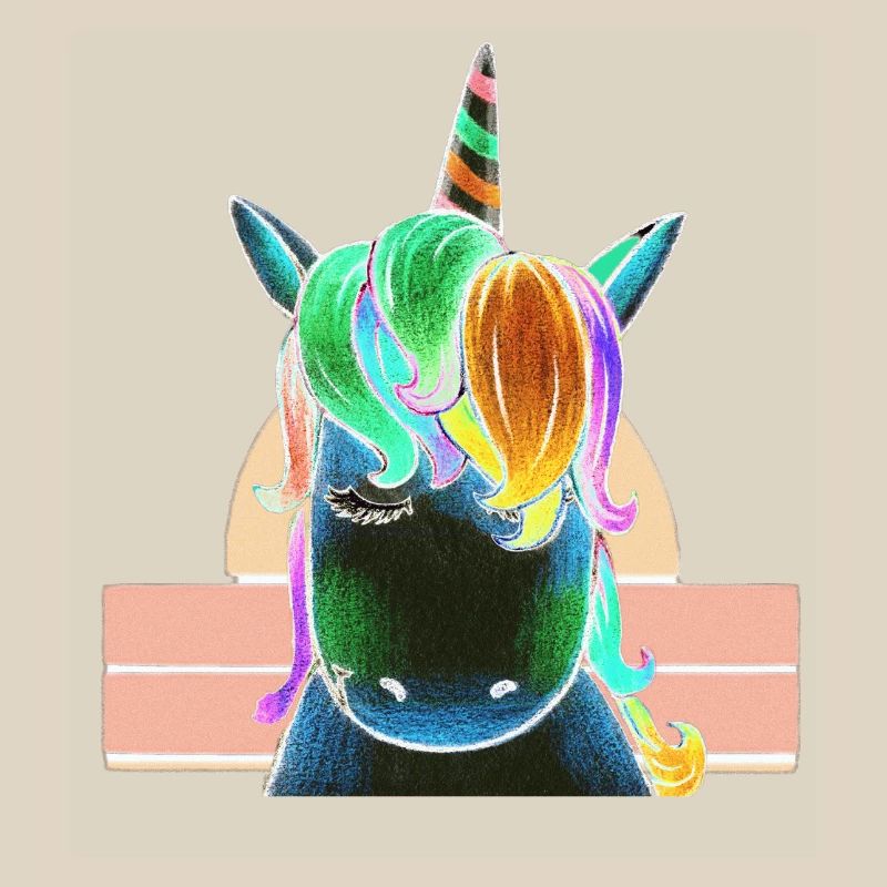 Regenbogen-Einhorn