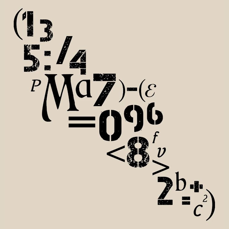 Mathematiker Lehrer Zahlen Zeichen Analyst 