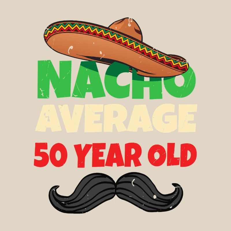 Nacho en moyenne de 50 ans