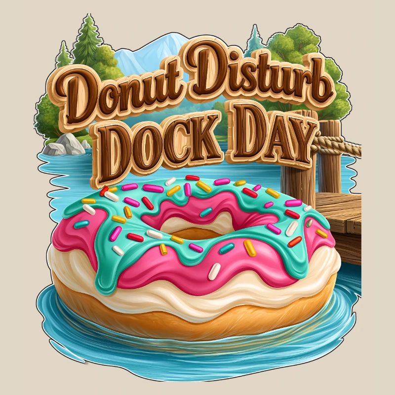 Donut Disturb Dock Tag