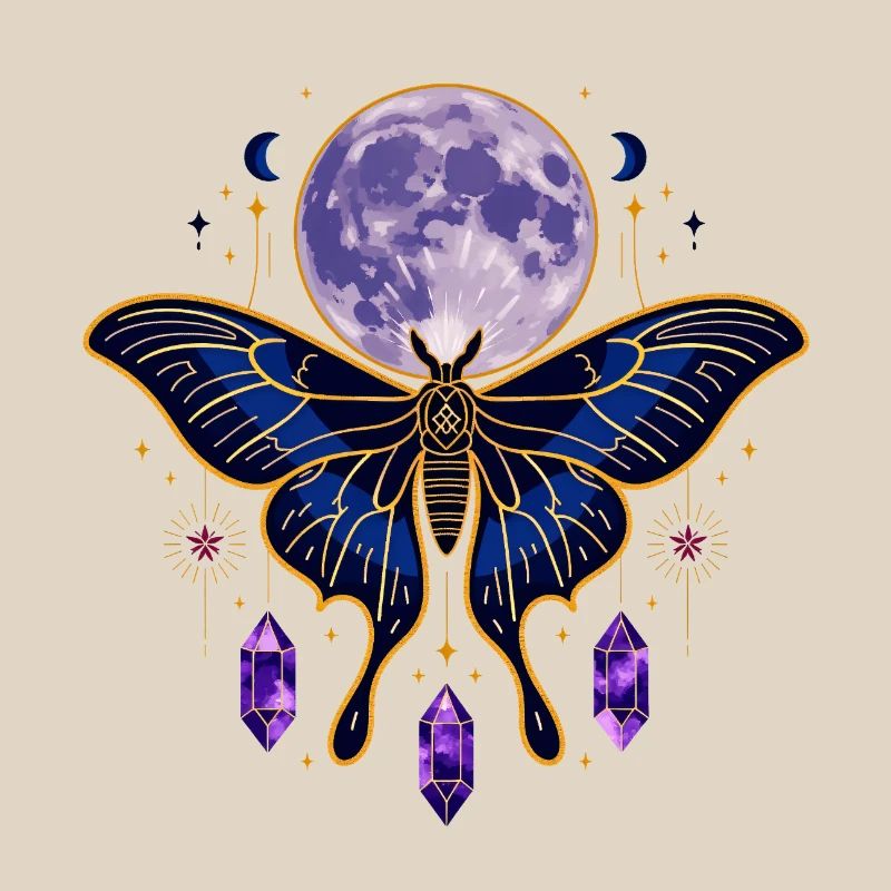 Mystical Celestial Tarot Card Aesthetic