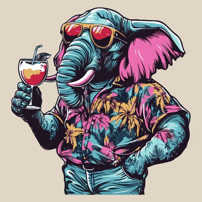 Elephant Comic Summer
