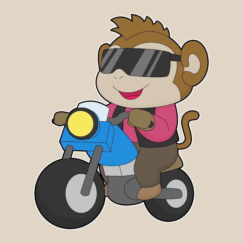 Monkey Motorcycle