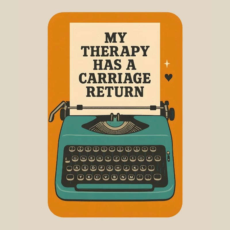 Therapy with carriage return | Writing
