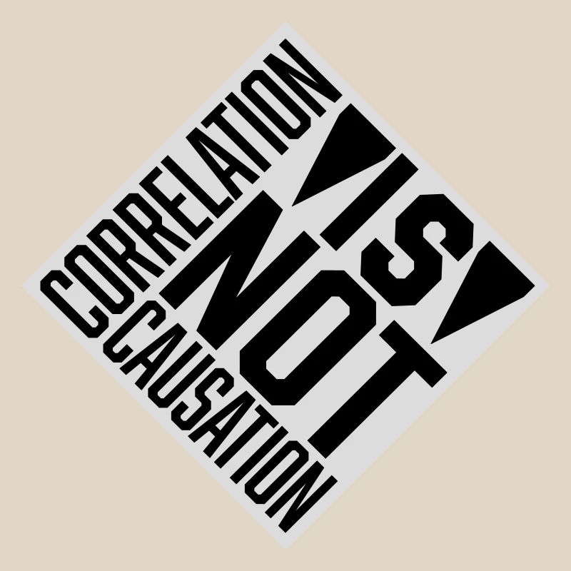 Correlation Is Not Causation Nerd Wissenschaft