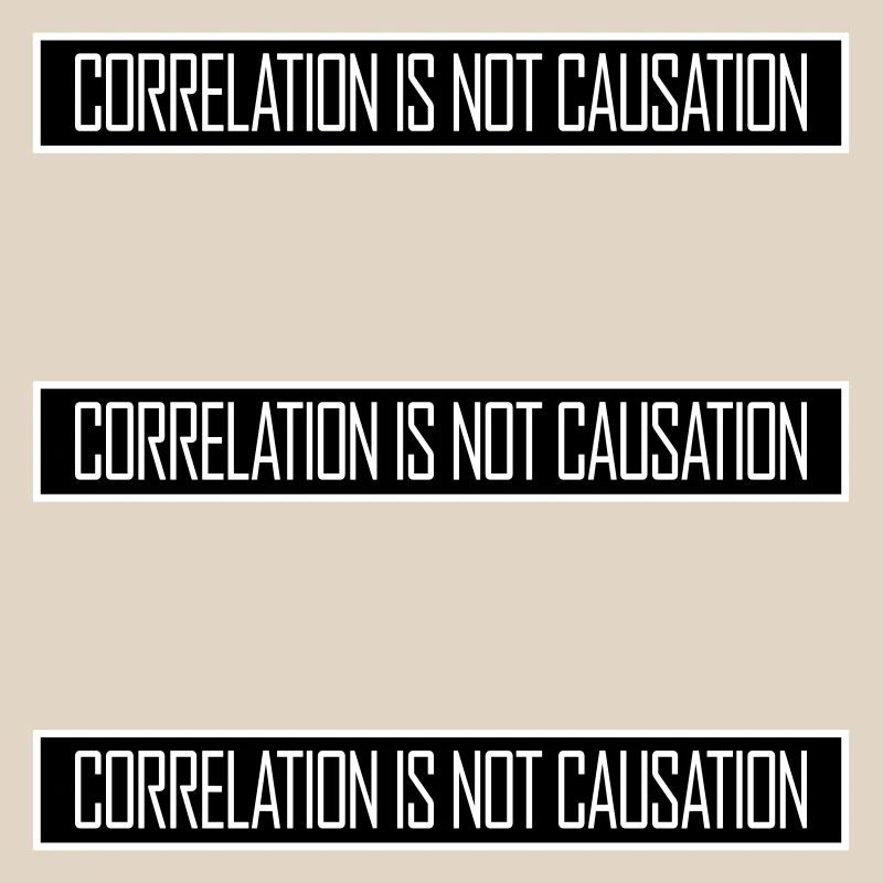 Correlation Is Not Causation Nerd Wissenschaft