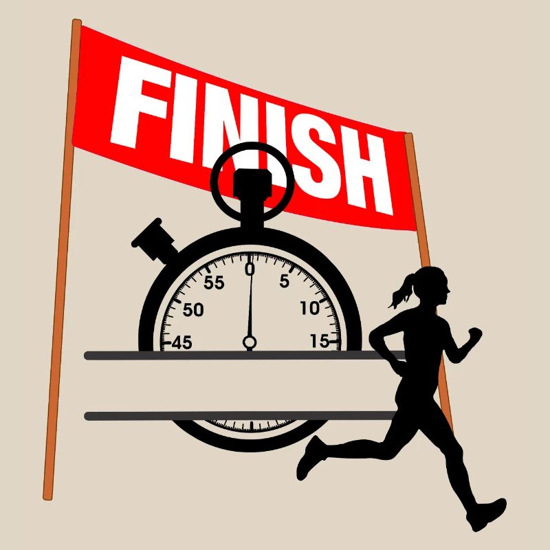 Temps d’arrivée des coureuses – Record de la course