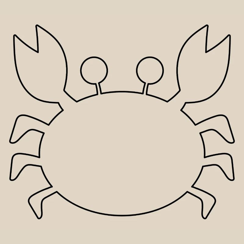 Krabbenumriss