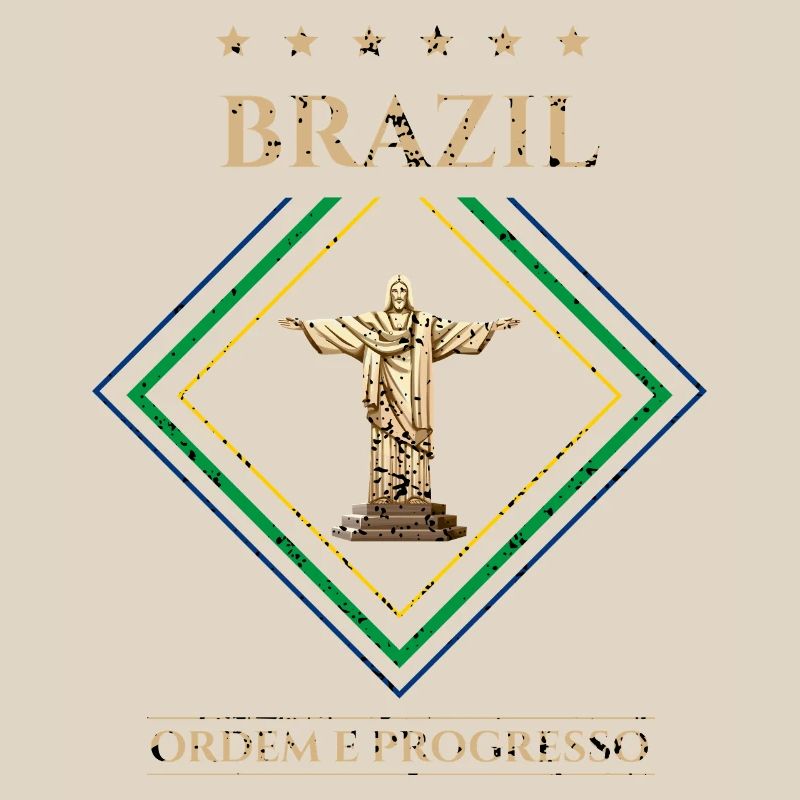 Brésil vintage-Ordre et Progrès