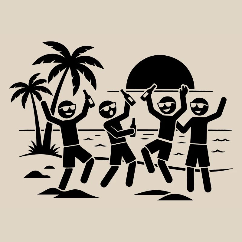 Fête de fin d’année à la plage