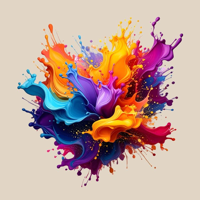 Paint Splash Explosion