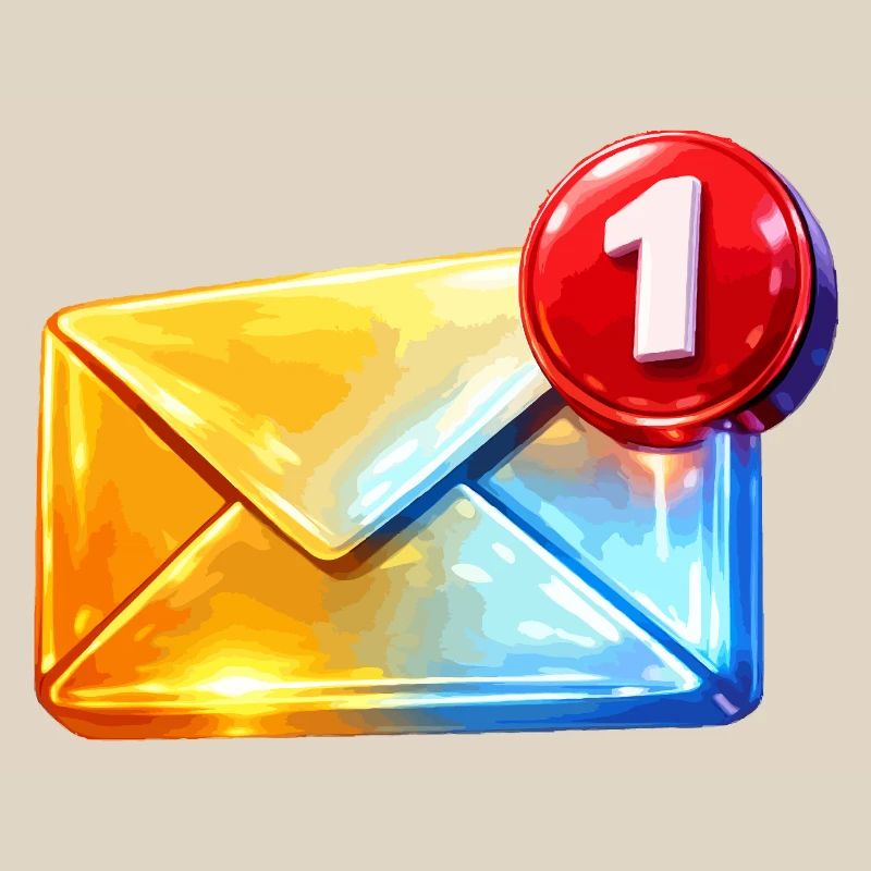 Erste Abzeichen-E-Mail