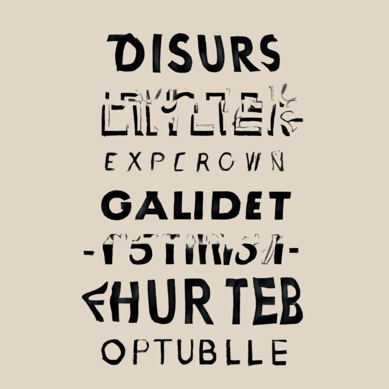 Cascade de texte buggé