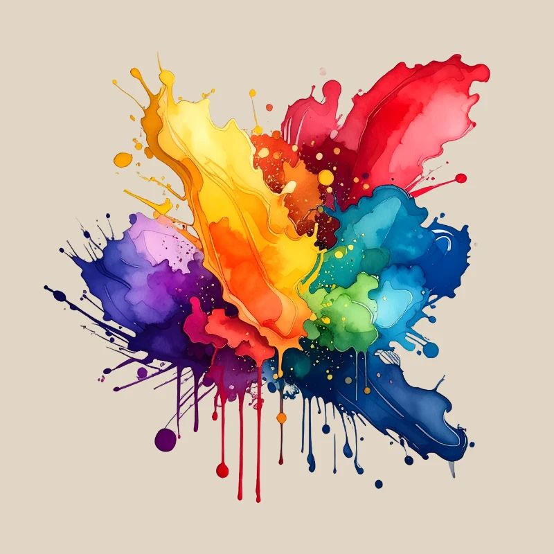 Paint Splash Explosion