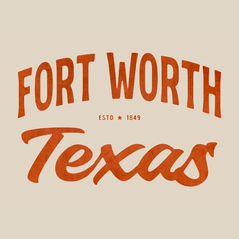 Fort Worth Texas Script
