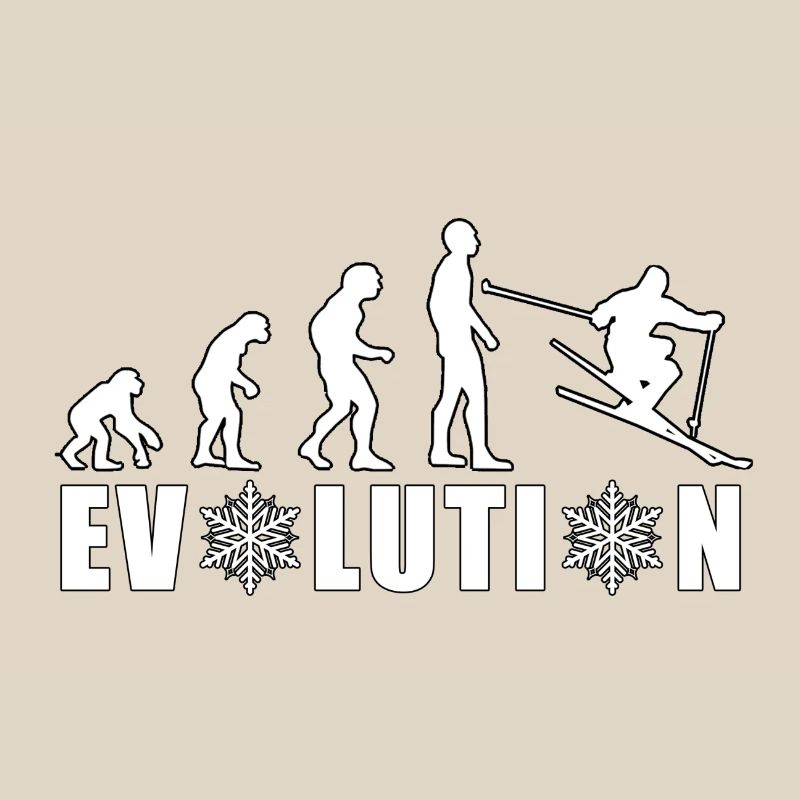 EVOLUTION Ski Winter Geschenk Weihnachtsgeschenk
