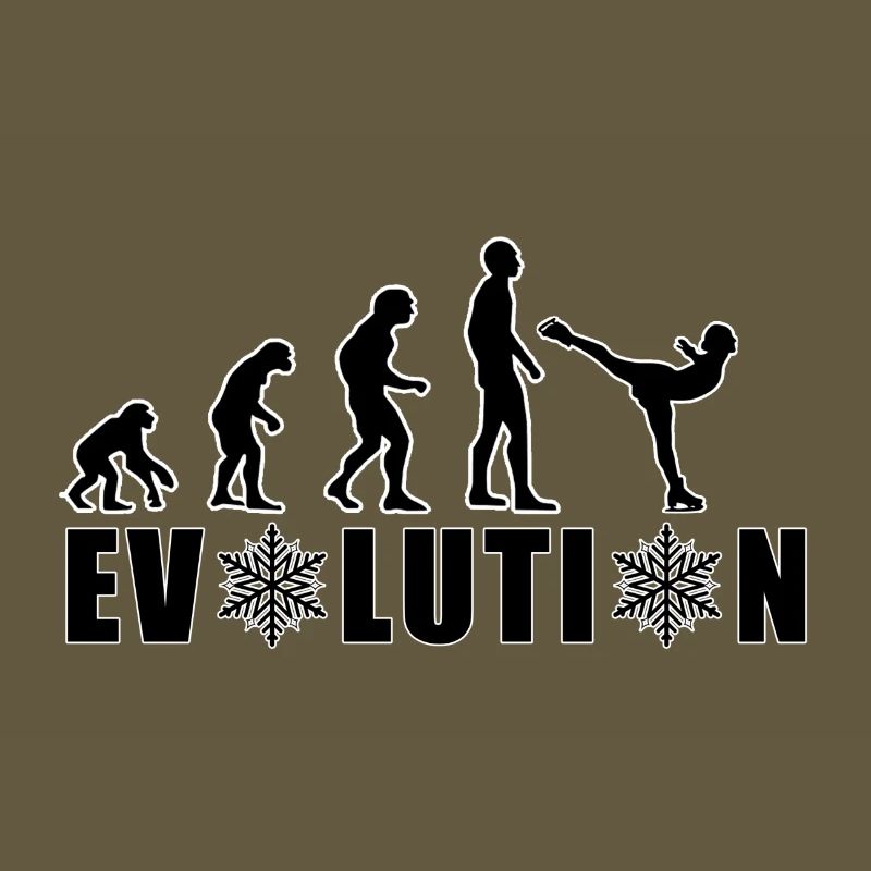 EVOLUTION EISKUNSTLAUF WINTER SCHNEE