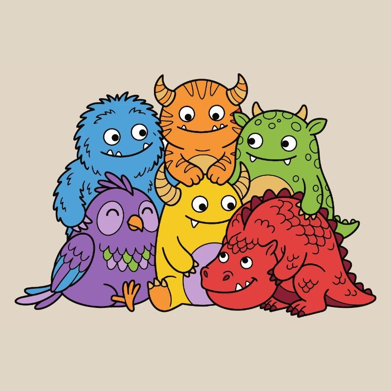 Monstres mignons