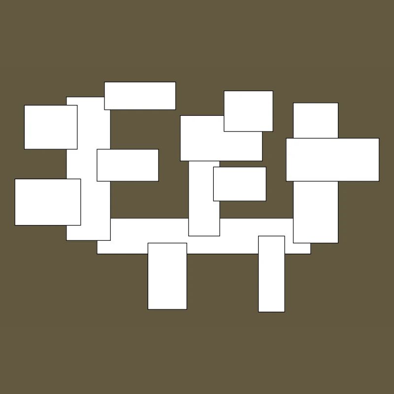 rectangles just squares in composition