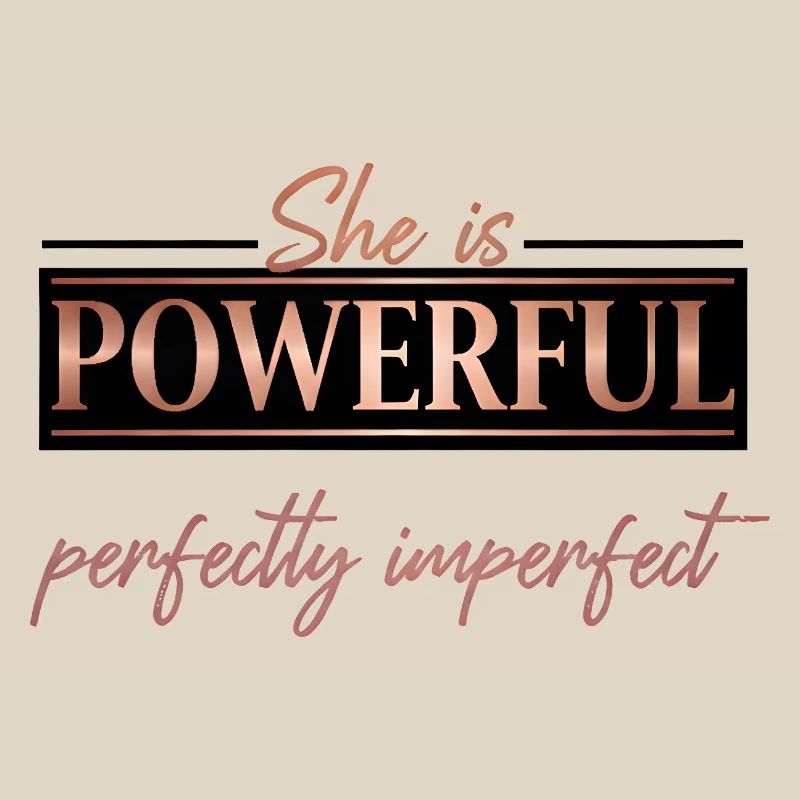 Powerful & Perfectly Imperfect – Rose Gold Design