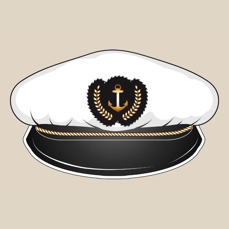 Captain's hat for the captain on his ship