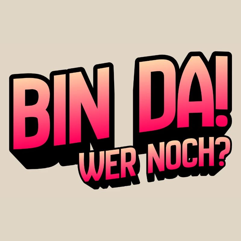 Bin Da Wer Noch Gradient